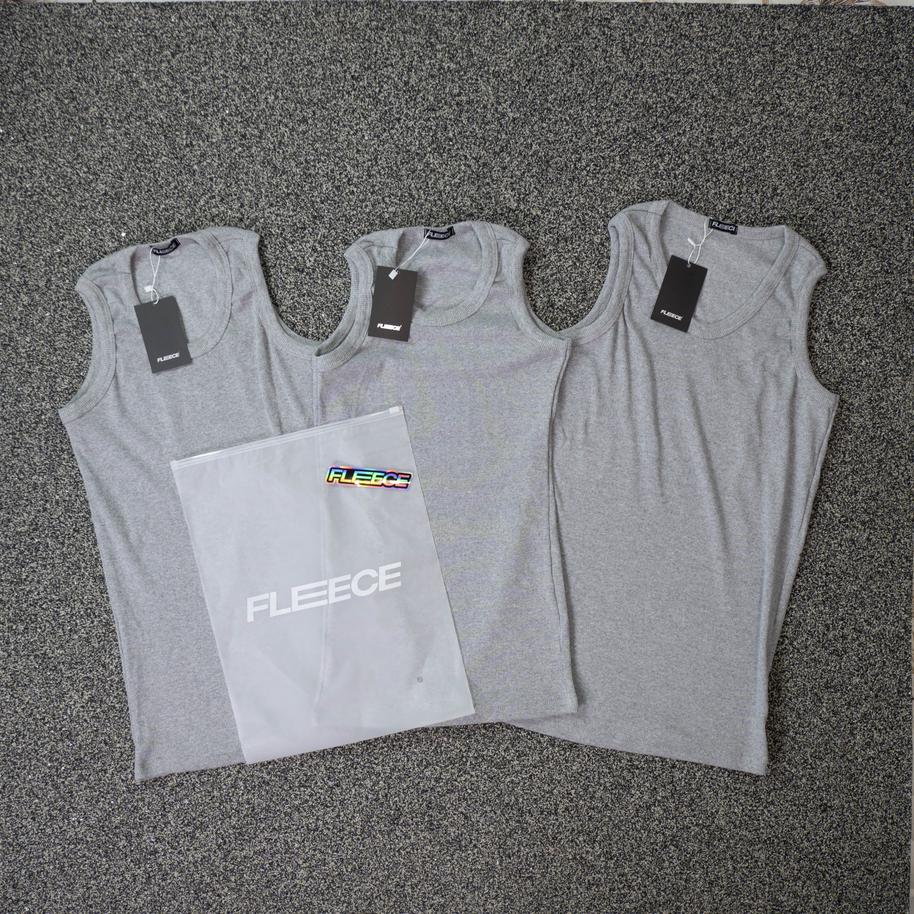 Triple Gray Tank Top Slim Pack