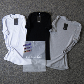 3x Camisetas Caneladas - Basic Pack