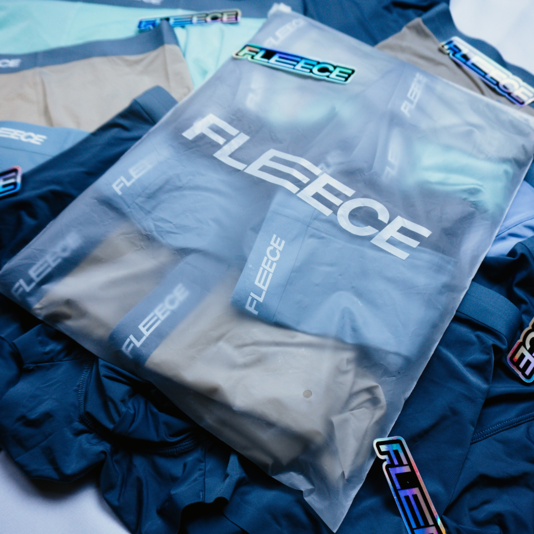 Detalhe do tecido da cueca masculina FLEECE