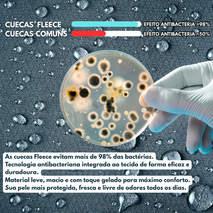 Pack de cuecas masculinas FLEECE com 3, 5 ou 10 unidades - foto 18